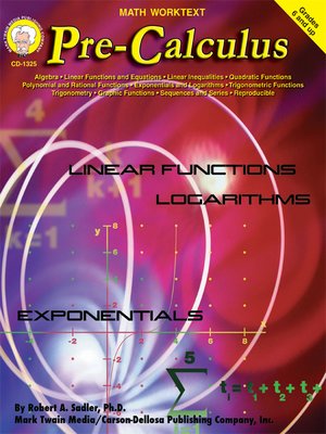 cover image of Pre-Calculus, Grades 5 - 8+